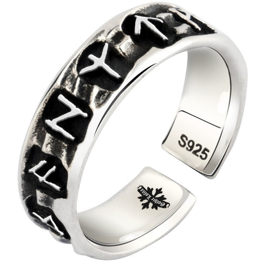 Anillo Vikingo Nórdico de Diseño Artesanal - Estilo Pirata y Totem - Image 7