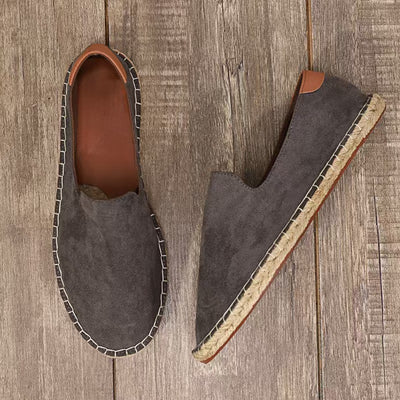 Mocasines Slip-on de Lona Resistente para Hombre - Transpirables y Cómodos