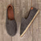 Mocasines Slip-on de Lona Resistente para Hombre - Transpirables y Cómodos