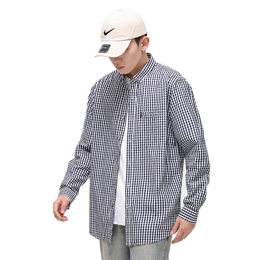 Camisa Cuadros Algodón Transpirable Ajuste Slim para Hombre - Image 2