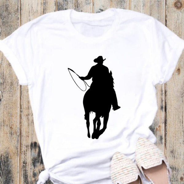 Camiseta Deportiva Básica de Manga Corta para Mujer