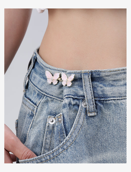 Cinturón de Jeans con Hebilla Mariposa Ajustable - Image 12