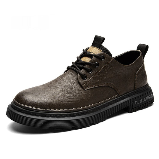 Botas Casuales de Cuero Transpirable para Hombre - Estilo Martin Verano - Image 3