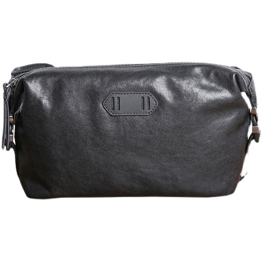 Bolso Mensajero de Cuero Genuino con Gran Capacidad - Image 9