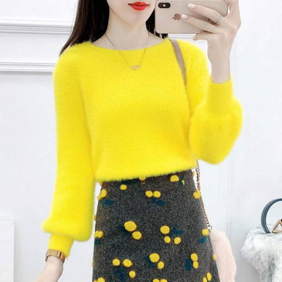 Falda Corta Estilo Occidental Lana Premium con Fragancia Delicada - Conjunto de Dos Piezas - Image 6