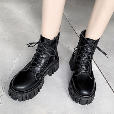 Botas Motociclistas Estilo Británico con Suela Reforzada - Image 3