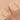 Simple personality with diamond pin earrings, fashion accessories