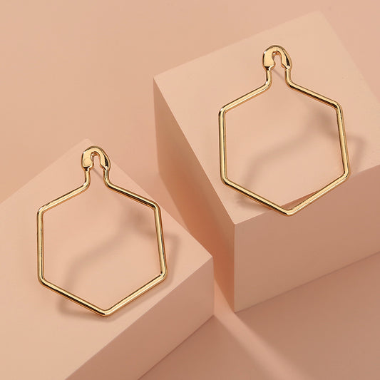 Aretes de Diamante con Diseño Minimalista - Accesorios de Moda Elegantes