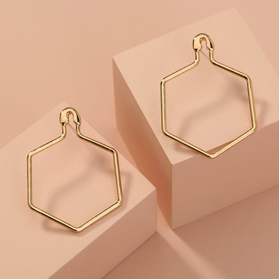 Aretes de Diamante con Diseño Minimalista - Accesorios de Moda Elegantes
