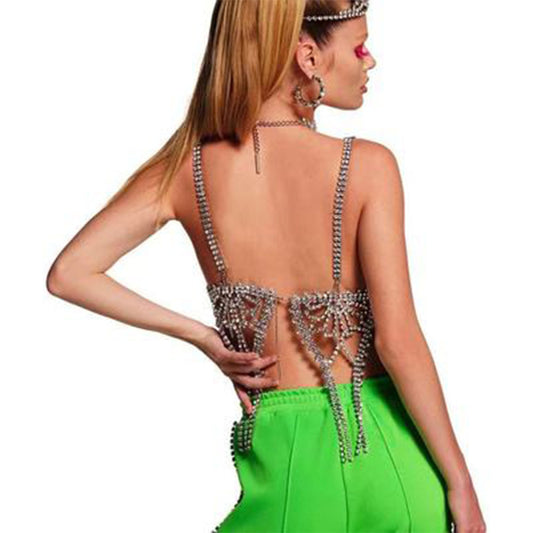 Cadena Corporal de Cristal con Strass Brillante para Mujer - Image 2