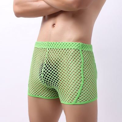 Bóxers de Malla Transpirable para Hombre - Diseño Fishnet Moderno - Image 4