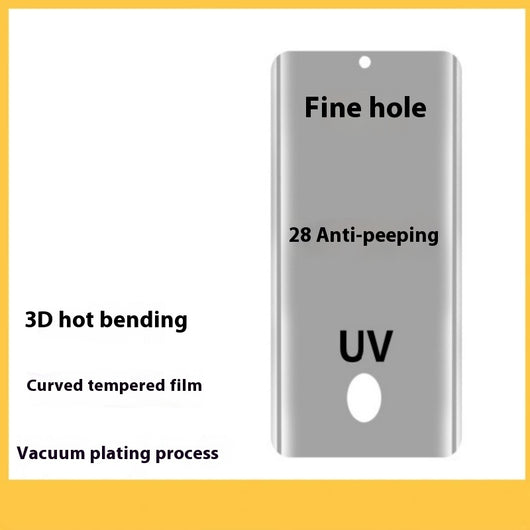 Protector de Pantalla HD Cristal Templado V40 Pegamento Total Curvado en Caliente - Image 6