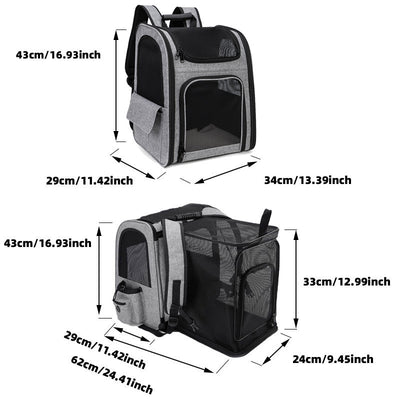 Bolsa Transportadora Extensible para Gatos - Portátil y Respirable - Image 11