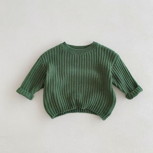 Suéter Tejido Grueso para Niños - Pullover Cómodo y Duradero - Image 32