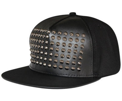 Gorra de Béisbol Hip Hop con Remaches Metálicos - Image 3