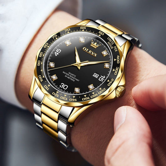 Reloj Submarino Verde Cuarzo Luminoso para Hombre - Image 5