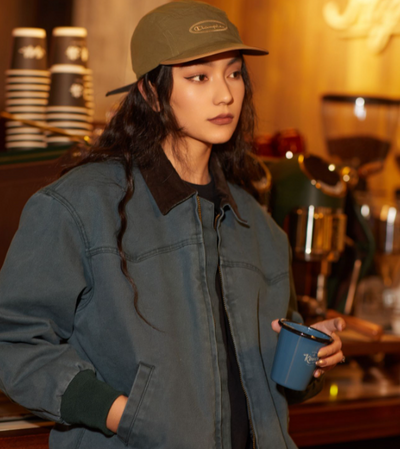 Chaqueta de Trabajo Estilo Aviador Americano Retro de Algodón - Image 2