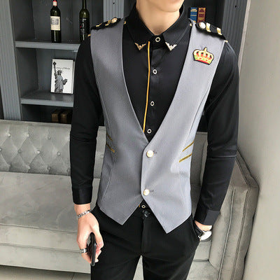 Chaleco Estampado Slim Fit Unisex - Tendencia de Moda Actual