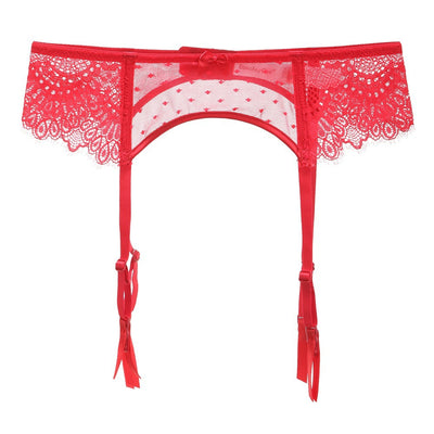 Liguero Transparente de Encaje Sexy - Tentación Sensual