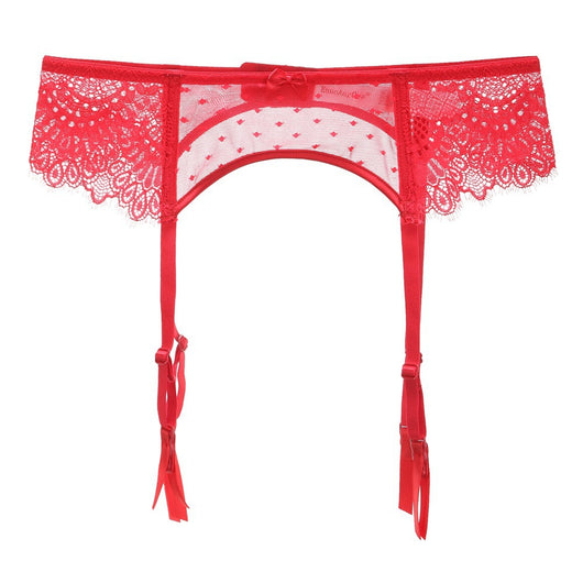 Liguero Transparente de Encaje Sexy - Tentación Sensual