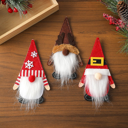 Cubiertas de Fieltro para Cubiertos Navideños - Decoración de Mesa Elegante - Image 15