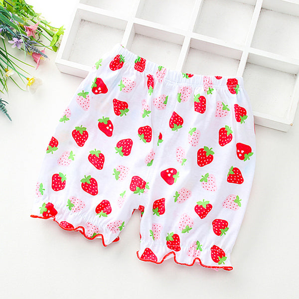 Bloomers de Algodón Fino con Encaje para Niñas - Colección Verano