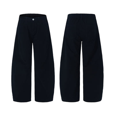 Culotes Retro Americanos Holgados con Pliegues para Hombre - Image 8