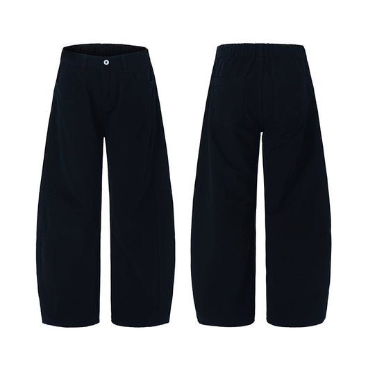 Culotes Retro Americanos Holgados con Pliegues para Hombre - Image 8