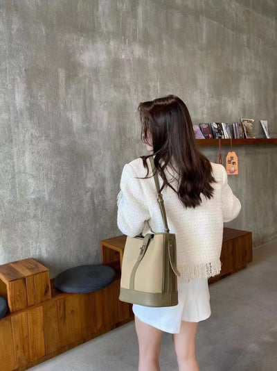 Bolso Bandolera de Cuero Genuino con Gran Capacidad para Mujer - Image 12