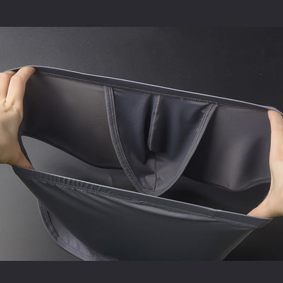 Shorts de Casa Tipo Bóxer en Seda de Hielo Cintura Baja para Hombre - Image 12