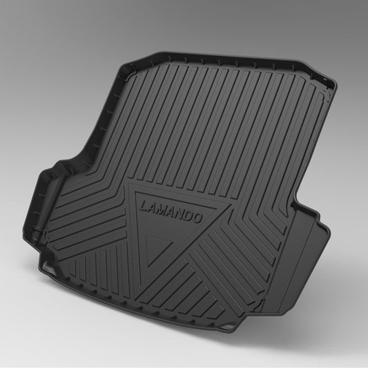 Protector de Maletero con Patrón Fibra de Carbono Negro
