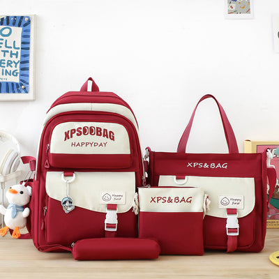 Mochila Escolar de 4 Piezas para Secundaria - Image 6