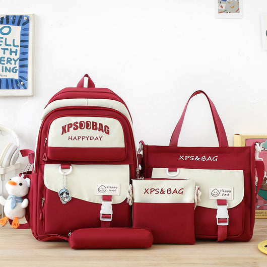 Mochila Escolar de 4 Piezas para Secundaria - Image 6