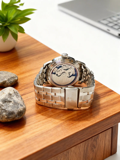Reloj Automático Tourbillon con Fases Lunares y Diseño Calado - Image 24