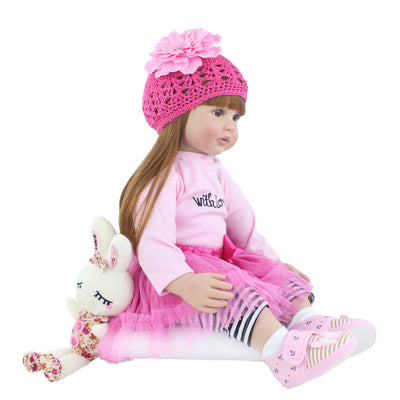 Muñeca Bebé Princesa de 60cm con Cabello Creciente - Image 10