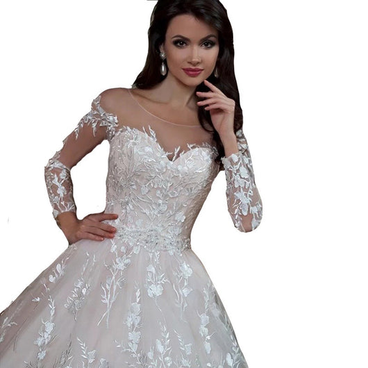 Vestido de Novia Encaje Elegante - Image 4