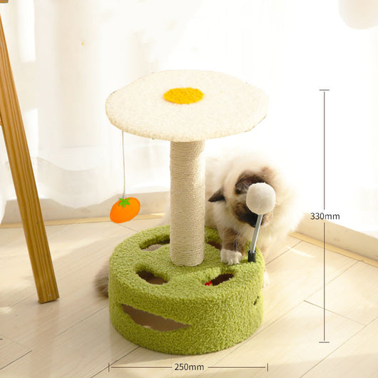 Árbol Rascador para Gatos Pequeños con Tablero de Sisal - Image 8