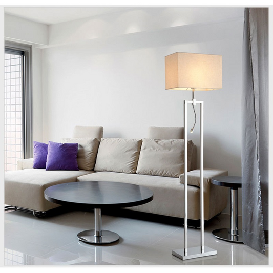 Lámpara de Piso LED Minimalista para Sala de Estar
