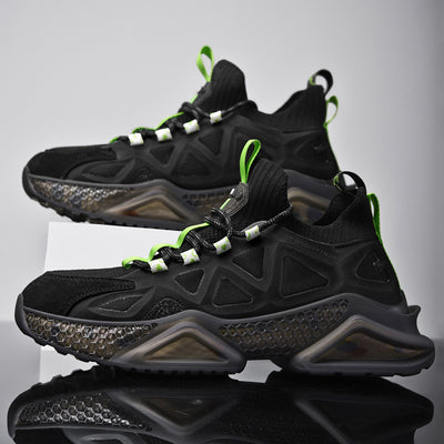 Zapatos Deportivos Casuales Otoño con Suela Gruesa y Tejido Volador - Image 11