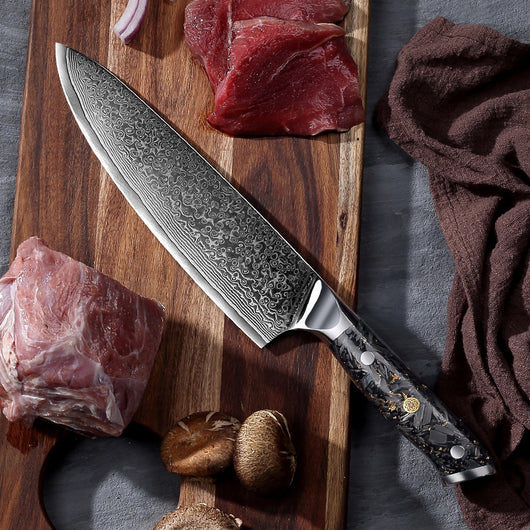 Cuchillo de Chef Profesional con Núcleo de Acero de 67 Capas - Image 4