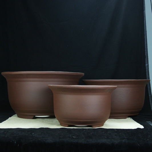 Maceta Cerámica Púrpura Grande 60cm para Árboles y Plantas Antiguas