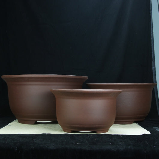 Maceta Cerámica Púrpura Grande 60cm para Árboles y Plantas Antiguas