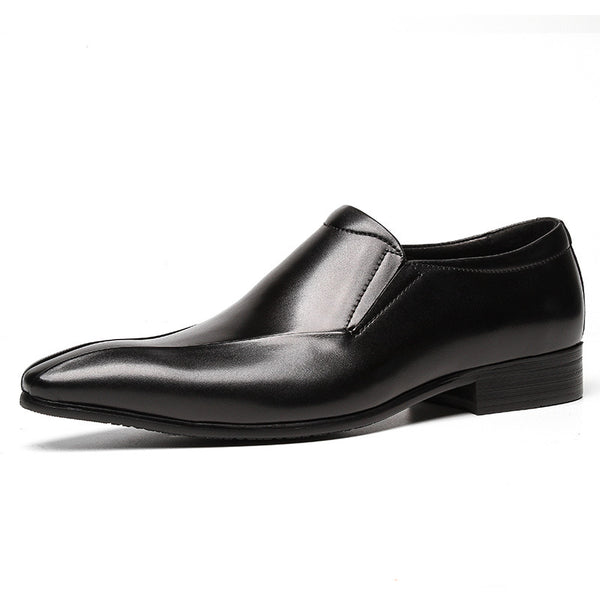 Zapatos de Cuero Charol para Hombre Estilo Británico Punta Afilada - Image 5