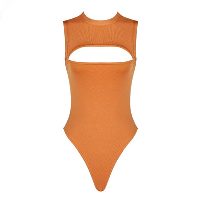 Jumpsuit Mujer Verano Cuello Redondo Sin Mangas Color Liso - Image 6