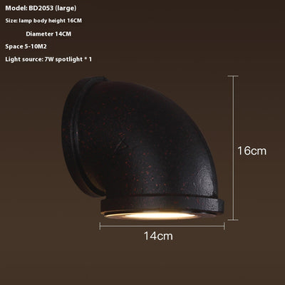 Lámpara de Pared Industrial Retro para Dormitorio y Pasillos - Image 12