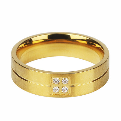 Anillo de Acero Titanio Color Acero Congelado para Hombre y Mujer - Image 4