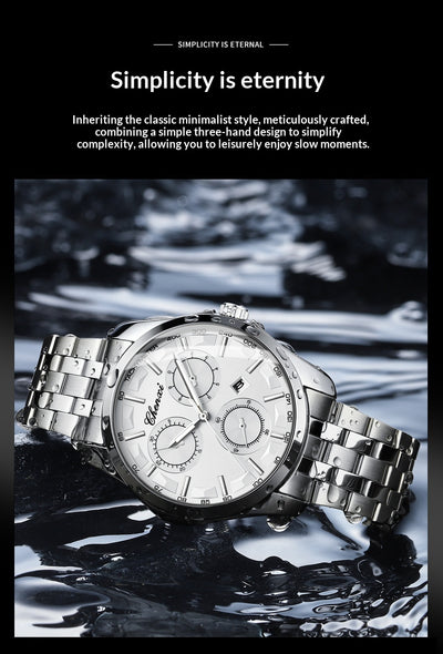 Reloj Empresarial para Hombre con Esfera Luminosa - Image 9