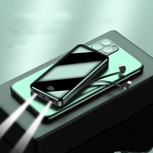Batería Portátil 20,000mAh USB-C con Cable Integrado - Image 9