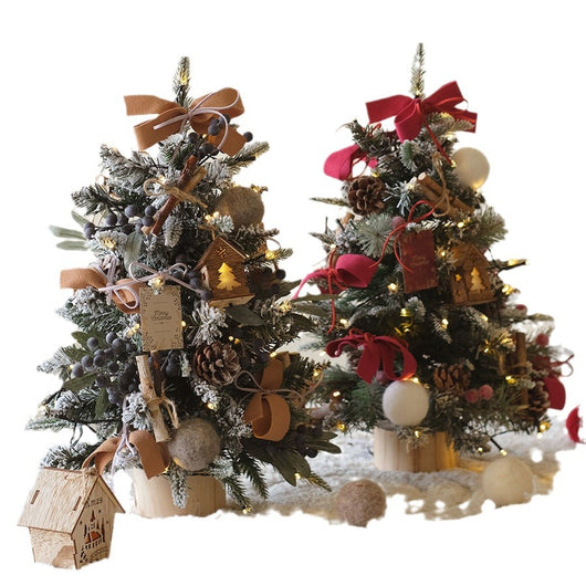 Escritorio Decorativo con Luces LED para Navidad - Diseño DIY Moderno - Image 5