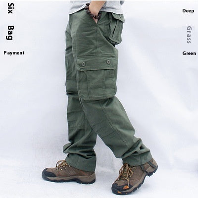 Pantalones de Trabajo Multibolsillos Uniforme Profesional Hombre - Image 6